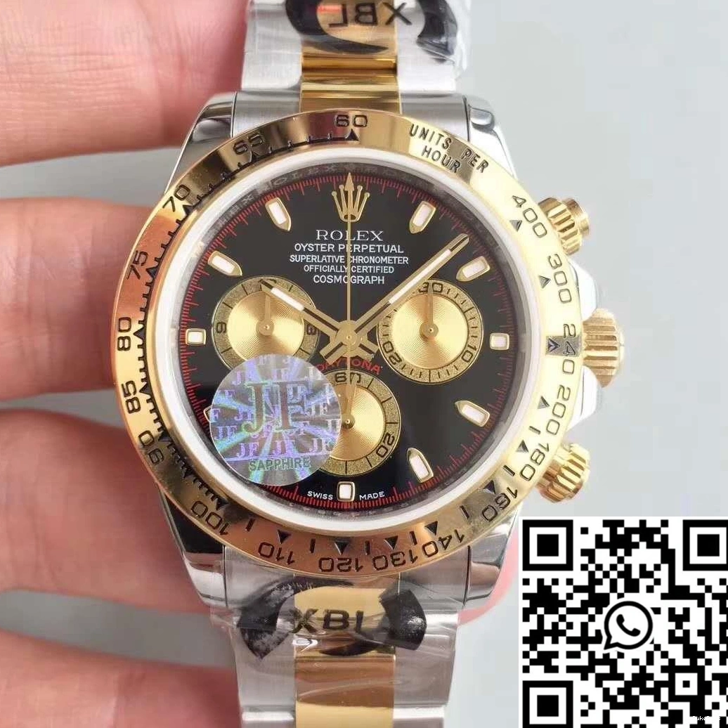 Black Rolex Cosmograph JF 116503 Dial Daytona Factory 0102